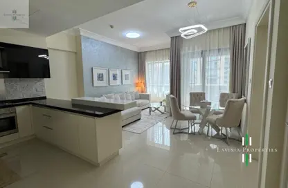 Apartment - 1 Bedroom - 2 Bathrooms for rent in Damac Maison Dubai Mall Street (The Signature) - Burj Khalifa Area - Downtown Dubai - Dubai