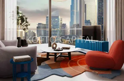 شقة - غرفة نوم - 2 حمامات للبيع في A ذا ايدج تاور - ذا إيدج - الخليج التجاري - دبي