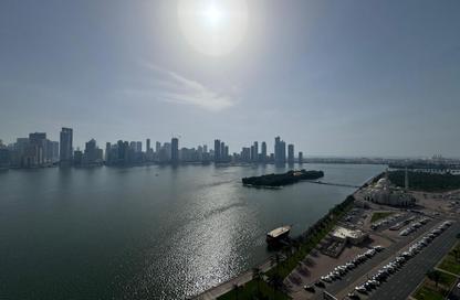 Apartment - 3 Bedrooms - 4 Bathrooms for rent in Al Ferasa Tower - Al Majaz 1 - Al Majaz - Sharjah