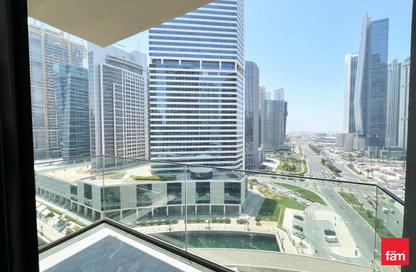 Apartment - Studio - 1 Bathroom for rent in Peninsula One - Peninsula - Business Bay - Dubai