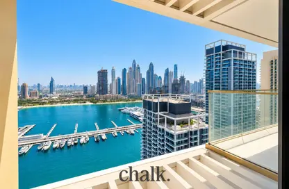 Apartment - 1 Bedroom - 2 Bathrooms for sale in Grand Bleu Tower 1 - Grand Bleu - Emaar Beachfront - Dubai Harbour - Dubai