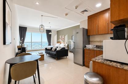 Apartment - Studio - 1 Bathroom for rent in Saba Tower 2 - JLT Cluster Q - Jumeirah Lake Towers - Dubai