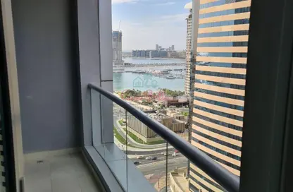 شقة - غرفة نوم - 1 حمام للايجار في ذا تورش - دبي مارينا - دبي