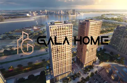 Office Space - Studio - 1 Bathroom for sale in Binghatti Moonlight - Al Jaddaf - Dubai