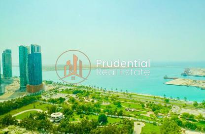 Apartment - 3 Bedrooms - 4 Bathrooms for rent in Silver Wave Tower - Al Mina - Abu Dhabi