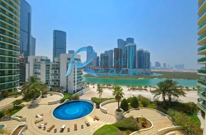 Apartment - 1 Bedroom - 2 Bathrooms for rent in Beach Towers - Shams Abu Dhabi - Al Reem Island - Abu Dhabi