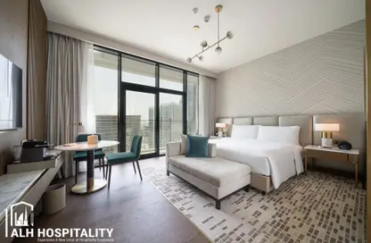 Hotel  and  Hotel Apartment - Studio - 1 Bathroom for rent in Intercontinental Residences Business Bay - Business Bay - Dubai