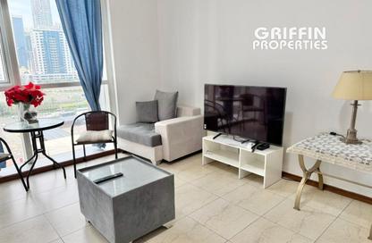 Apartment - 1 Bedroom - 2 Bathrooms for rent in MAG 214 - JLT Cluster R - Jumeirah Lake Towers - Dubai