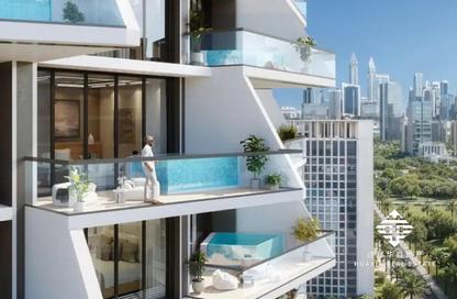 Apartment - 1 Bedroom - 2 Bathrooms for sale in Binghatti Grove - District 17 - Jumeirah Village Circle - Dubai