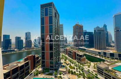 Apartment - Studio - 1 Bathroom for rent in Peninsula Four - Peninsula - Business Bay - Dubai
