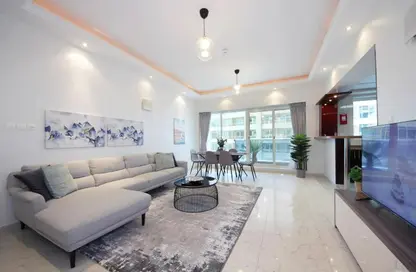 شقة - غرفة نوم - 2 حمامات للايجار في برج أوبال المارينا - دبي مارينا - دبي