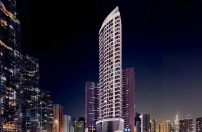 Apartment - 2 Bedrooms - 3 Bathrooms for sale in Tower C1 - Ajman Pearl Towers - Ajman Downtown - Ajman