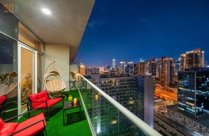 Apartment - 1 - 1 for rent in Vera Residences - Business Bay - Dubai
