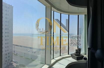 Apartment - Studio - 1 Bathroom for rent in Ajman Corniche Residences - Ajman Corniche Road - Ajman