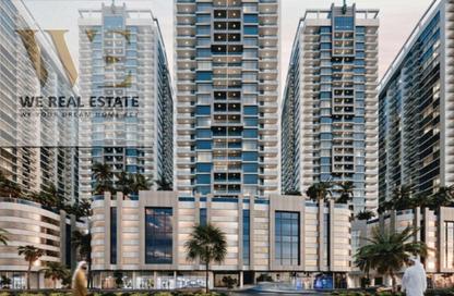 Apartment - 1 Bedroom - 2 Bathrooms for sale in Ajman Creek Towers - Al Rashidiya 1 - Al Rashidiya - Ajman