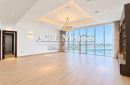 Apartment - 3 - 4 for rent in Diamond - Tiara Residences - Palm Jumeirah - Dubai