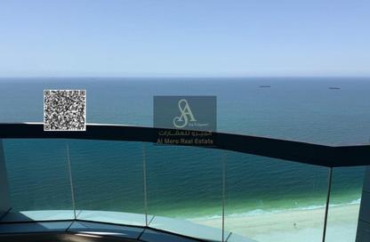 Apartment - 2 Bedrooms - 3 Bathrooms for sale in Corniche Tower - Ajman Corniche Road - Ajman
