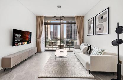 Apartment - 1 - 1 for rent in Peninsula Two - Peninsula - Business Bay - Dubai