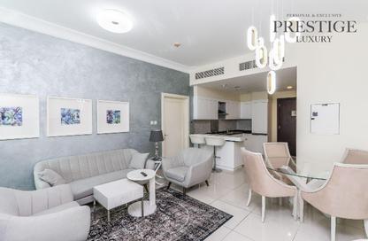 Apartment - 1 Bedroom - 2 Bathrooms for rent in DAMAC Maison Dubai Mall Street (The Signature) - Burj Khalifa Area - Downtown Dubai - Dubai