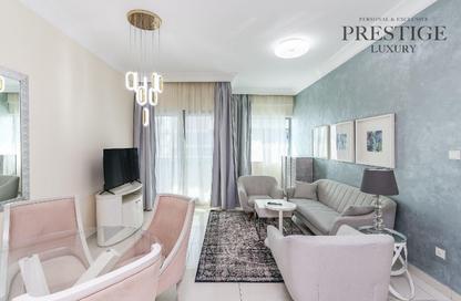 Apartment - 1 Bedroom - 2 Bathrooms for rent in DAMAC Maison Dubai Mall Street (The Signature) - Burj Khalifa Area - Downtown Dubai - Dubai