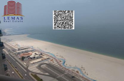Apartment - 2 Bedrooms - 3 Bathrooms for rent in Ajman Corniche Residences - Ajman Corniche Road - Ajman