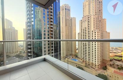 Apartment - 1 Bedroom - 2 Bathrooms for rent in Paloma Tower - Marina Promenade - Dubai Marina - Dubai
