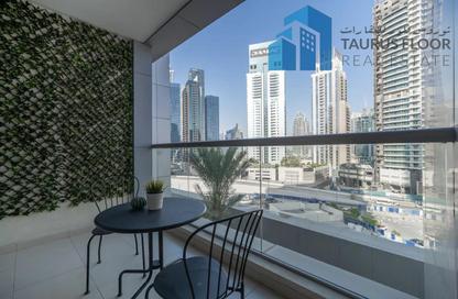 Apartment - Studio - 1 Bathroom for rent in Skyview Tower - Dubai Marina - Dubai
