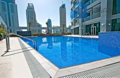 Apartment - Studio - 1 Bathroom for rent in Skyview Tower - Dubai Marina - Dubai