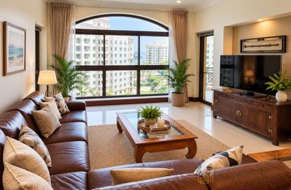 Apartment - 2 - 3 for rent in Golden Mile 4 - Golden Mile - Palm Jumeirah - Dubai