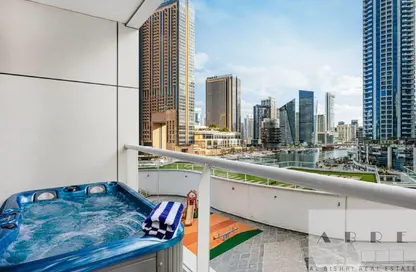 Apartment - 1 Bedroom - 1 Bathroom for sale in Continental Tower - Dubai Marina - Dubai