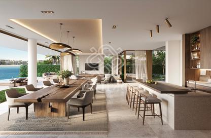 Villa - 6 Bedrooms - 7 Bathrooms for sale in Villa Bluejay - The Beach Collection Villas - Palm Jebel Ali - Dubai
