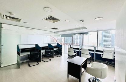 Office Space - Studio - 1 Bathroom for rent in The Prism - Business Bay - Dubai