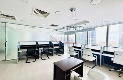 Office Space - Studio - 1 Bathroom for rent in The Prism - Business Bay - Dubai