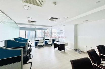 Office Space - Studio - 1 Bathroom for rent in The Prism - Business Bay - Dubai