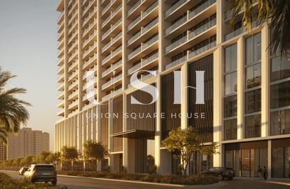 Apartment - 2 - 2 for sale in Binghatti Amberhall - District 13 - Jumeirah Village Circle - Dubai