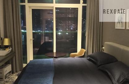 Apartment - Studio - 1 Bathroom for rent in Damac Maison Prive A - Damac Maison Prive - Business Bay - Dubai