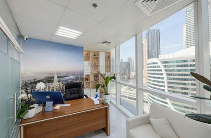 Office Space - Studio - 1 Bathroom for rent in B2B Tower - Business Bay - Dubai