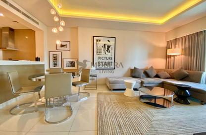 Apartment - 1 Bedroom - 2 Bathrooms for rent in Tower A - Damac Towers by Paramount - Business Bay - Dubai