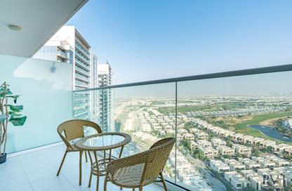 Apartment - Studio - 1 for rent in Carson A - Carson - Damac Hills - Dubai