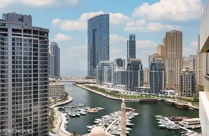 Apartment - 1 Bedroom - 1 Bathroom for sale in Escan Tower - Dubai Marina - Dubai