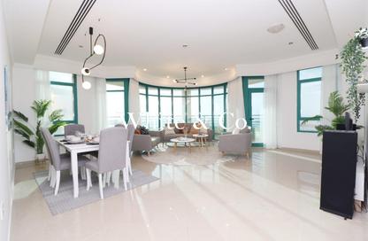 Apartment - 3 Bedrooms - 4 Bathrooms for rent in Marina Crown - Dubai Marina - Dubai