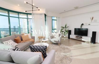 Apartment - 3 Bedrooms - 4 Bathrooms for rent in Marina Crown - Dubai Marina - Dubai