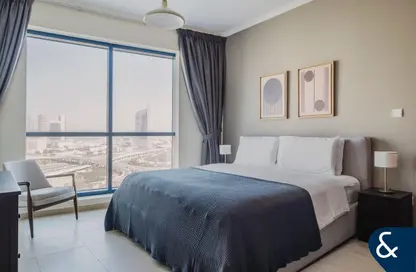 Apartment - 1 Bedroom - 2 Bathrooms for rent in Jumeirah Bay X1 - JLT Cluster X - Jumeirah Lake Towers - Dubai