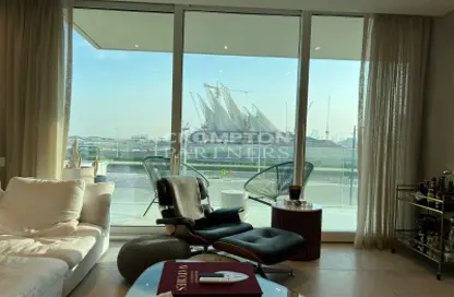 شقة - 2 غرف نوم - 4 حمامات للايجار في ممشى السعديات - منطقة السعديات الثقافية - جزيرة السعديات - أبوظبي