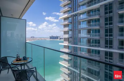 شقة - غرفة نوم - 1 حمام للايجار في برج Beach Vista 2 - بيتش فيستا - إعمار بيتشفرونت - دبي هاربور - دبي