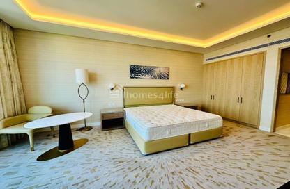 Apartment - Studio - 1 Bathroom for rent in The Palm Tower - Palm Jumeirah - Dubai