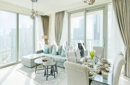 Apartment - 2 Bedrooms - 2 Bathrooms for rent in Forte 2 - Forte - Downtown Dubai - Dubai