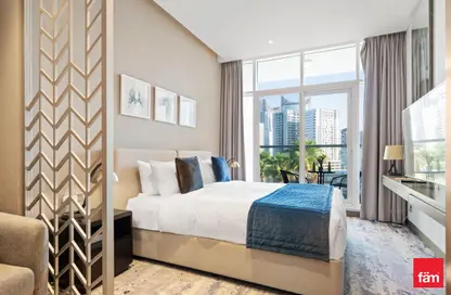 Apartment - Studio - 1 Bathroom for sale in Damac Maison Prive A - Damac Maison Prive - Business Bay - Dubai