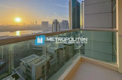 Apartment - 1 Bedroom - 1 Bathroom for rent in Marina Blue Tower - Marina Square - Al Reem Island - Abu Dhabi