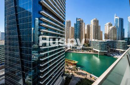 Apartment - 1 Bedroom - 2 Bathrooms for sale in Silverene Tower B - Silverene - Dubai Marina - Dubai